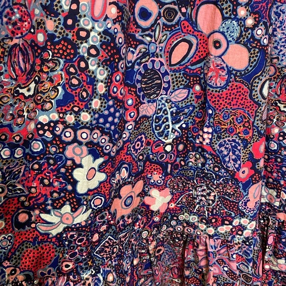 A.L.C. LAURA FLORAL PRINT CUT OUT MAXI DRESS in Sangria Multi NWT Size 2 - Picture 11 of 12